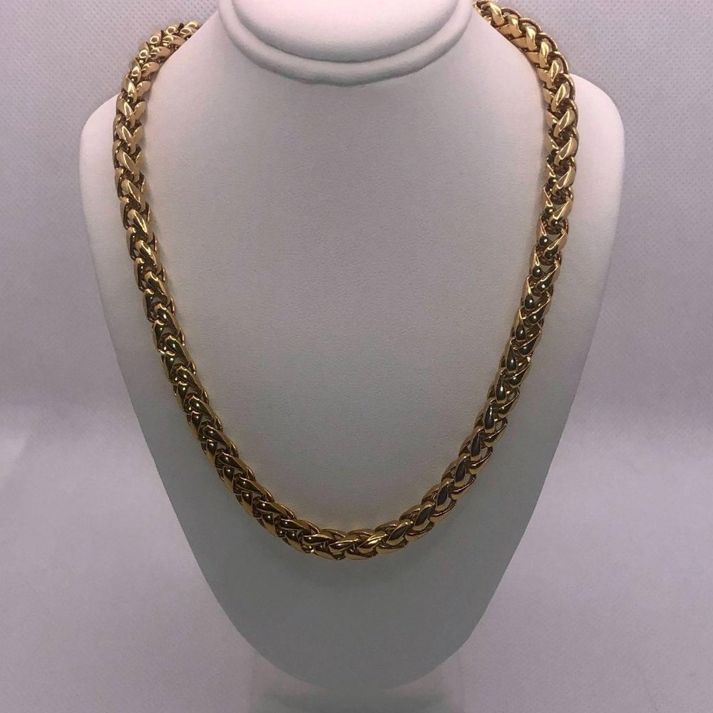 Vintage Estate Jewelry Gold Statement Necklace